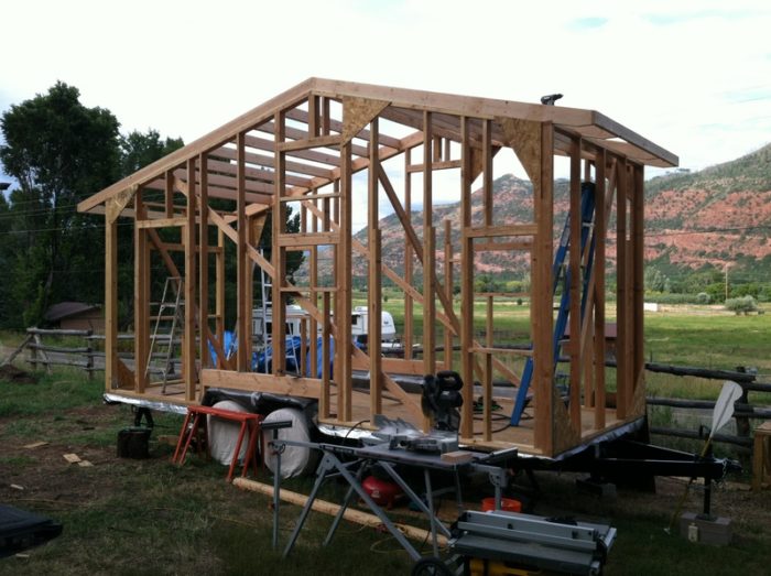 How can I properly vent my tiny house roof (it has cross member framing